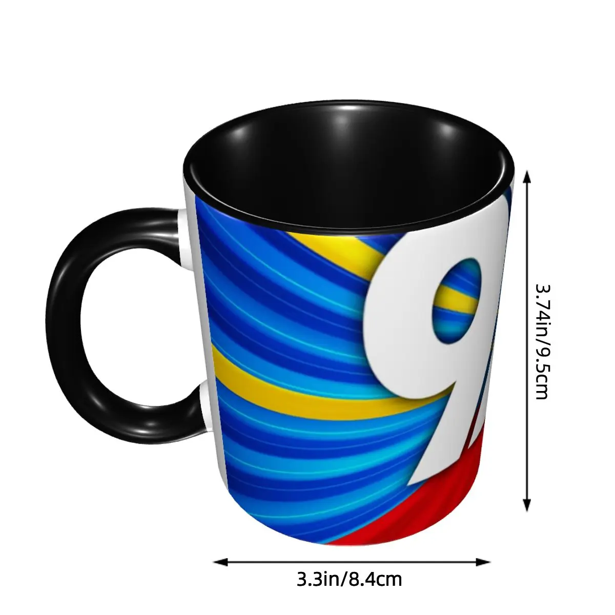 974 Reunion Island Signature 7 Maveli R Coffee Mug DIY Custom Ceramic Mug Cup Creative Present