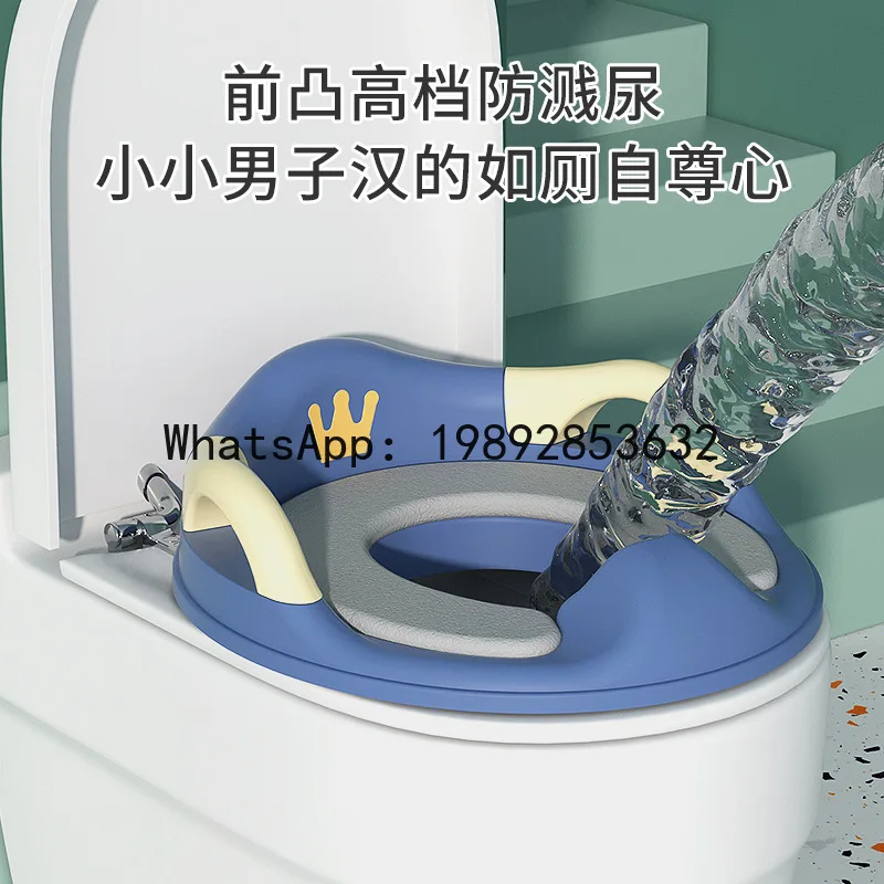 Assento sanitário infantil assento de penico para bebê almofada macia ampliada penico infantil