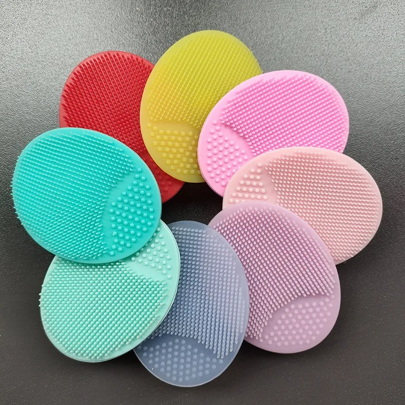 Silicone Face Cleansing Brush Facial Deep Pore Skin Care Scrub Cleanser Tool New Mini Beauty Soft Deep Cleaning Exfoliator view 4