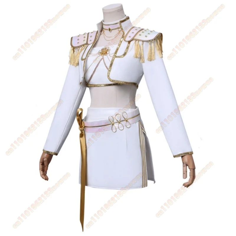 2025년 신작 애니메이션 미라 코스프레 의상 가발 풀세트 걸그룹 슈트 여성 할로윈 파티 롤플레잉 고품질