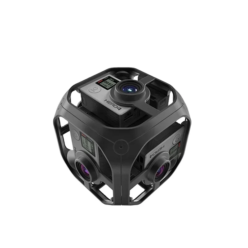 Go P ro Omni Spherical Rig with 6 HERO4 s Panoramic video  with Kolor stitching