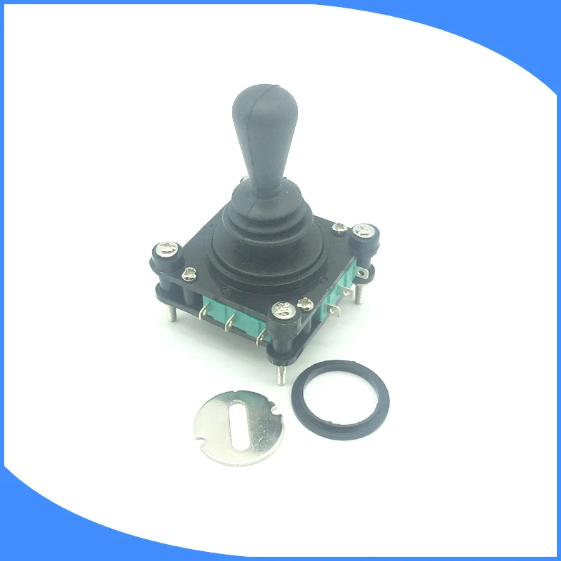 Cross Switch SCV4-YQ-04R2G Small Electric Vehicle Universal Joystick with Self-Return and Push Button