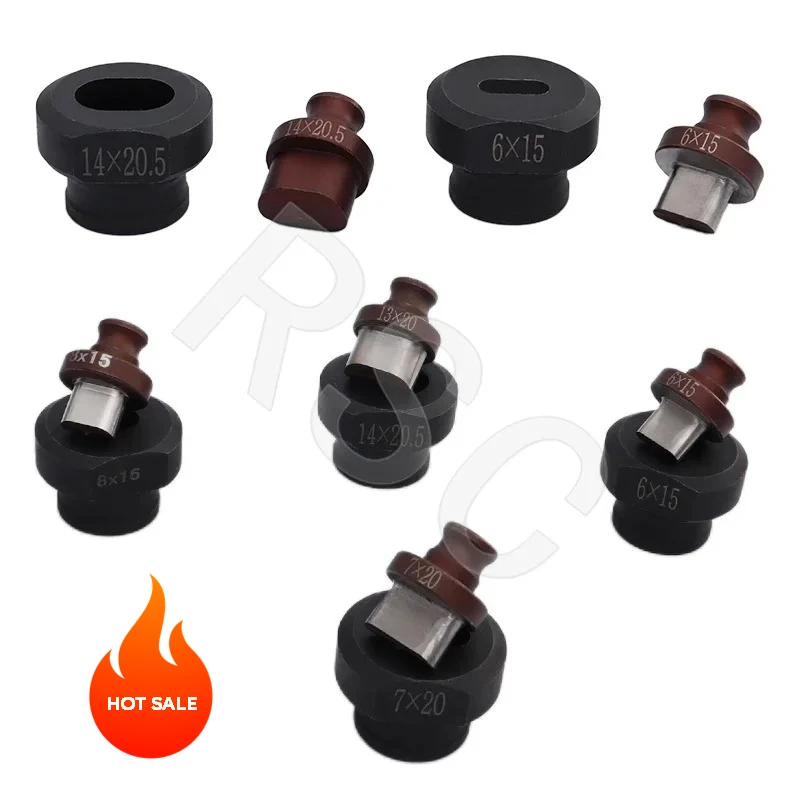 MHP-20 Oval Hole Punch Die | Hydraulic Punching Die for Electric Hydraulic Punch Machine