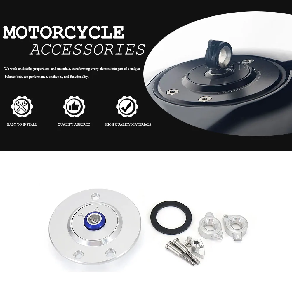 Motorcycle Accessories Oil Tank Cover Gas Fuel Tank Cap For BMW R1200GS R1200R 2004-2014 R1200 R R1200 GS Tank Caps