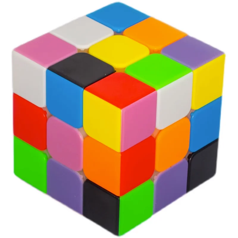 3x3x3 9-Color Sudoku Magic Cubes Brainy Classic Color Magic Cubes Stickerless  Cubo Mágico Profissional