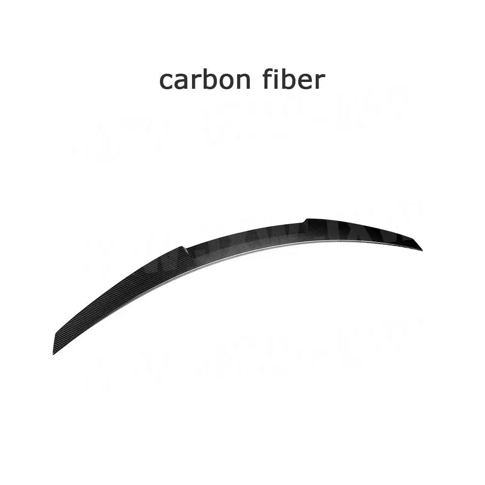 لسيارات BMW 2 Series F22 F87 M2 كوبيه 2014-2019 ألياف الكربون الخلفي الجذع بطة سبويلر الجناح الخلفي سبويلر الجناح