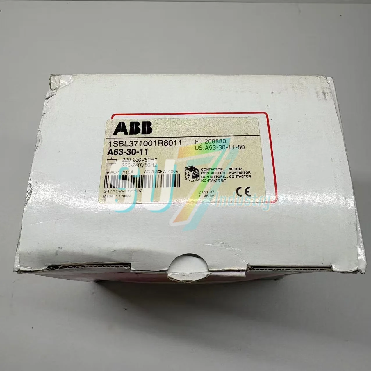 

Новый оригинальный A63-30-11 220 В 1SBL371001R8011 заменяет контактор