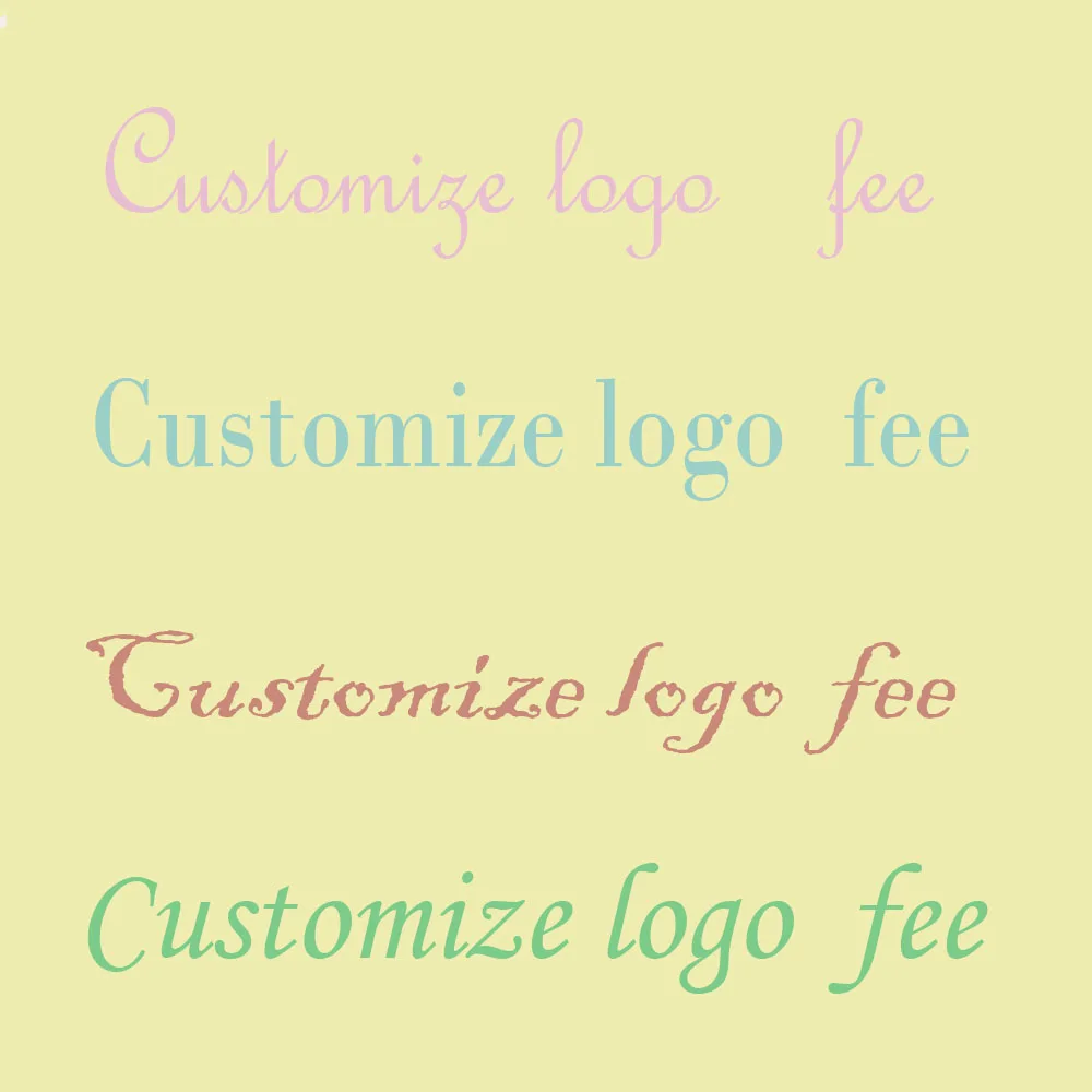 Customzie logo fee customize watch