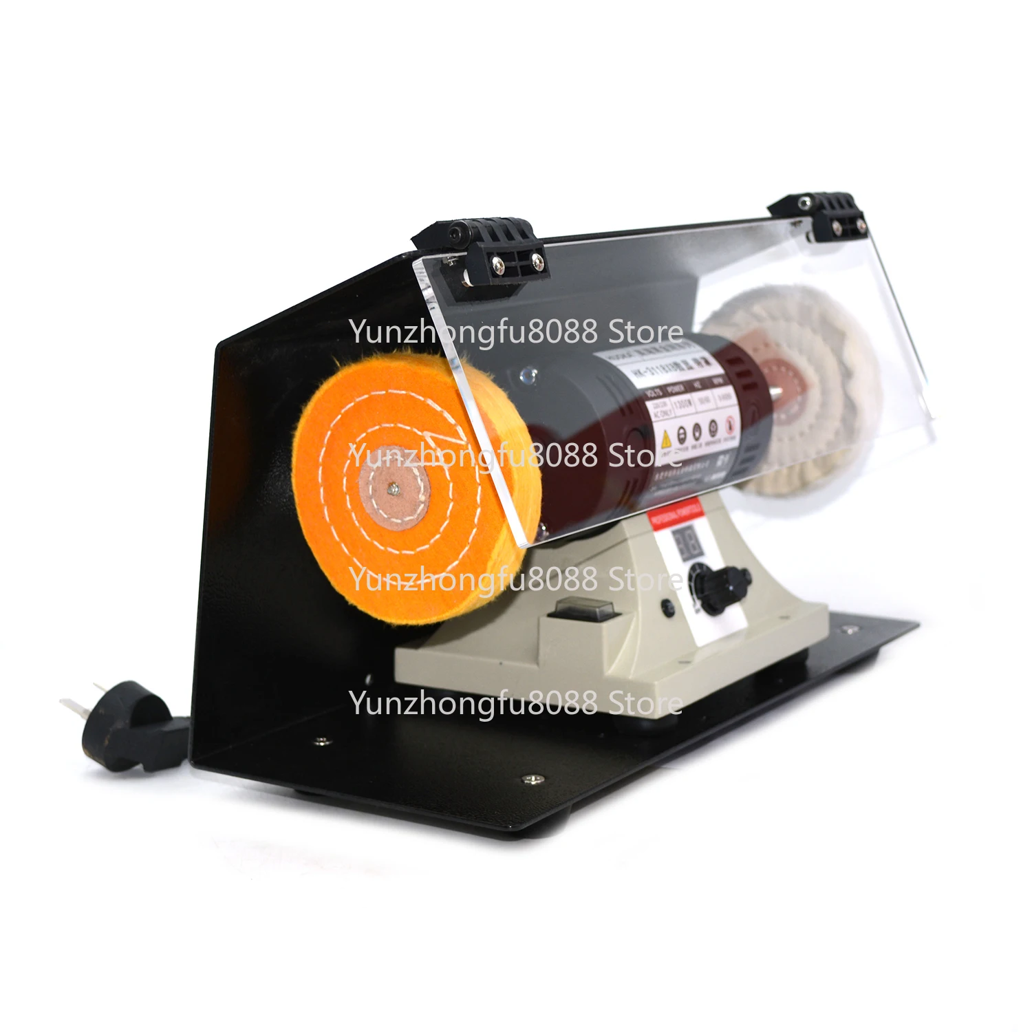 1300W Jewelry Gem Jade Rolling Machine Jewelry Agate Automatic Metal Polishing Machine Steel