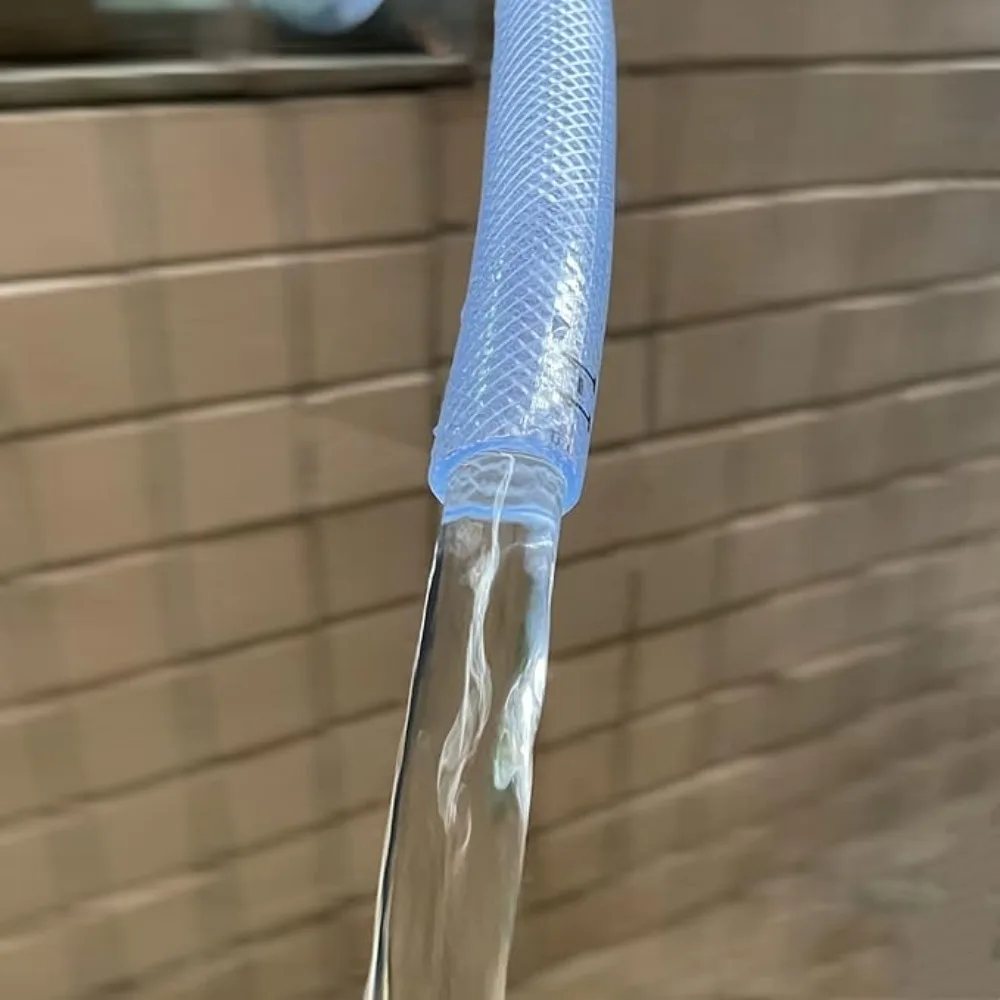 

Сетчатая силиконовая плетеная трубка, прозрачный отскок, сетчатый транспортировочный силиконовый плетеный шланг высокого давления