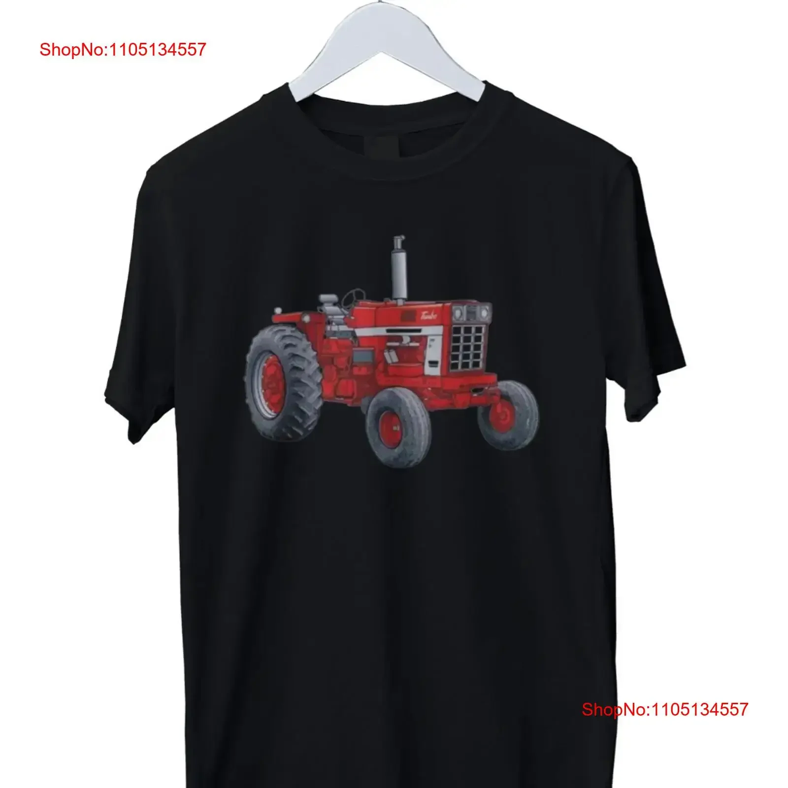 

Футболка с сельскохозяйственным трактором и принтом S M L XL 2 3 4, винтажная стираная удобная дышащая стильная мужская модная растянутая футболка