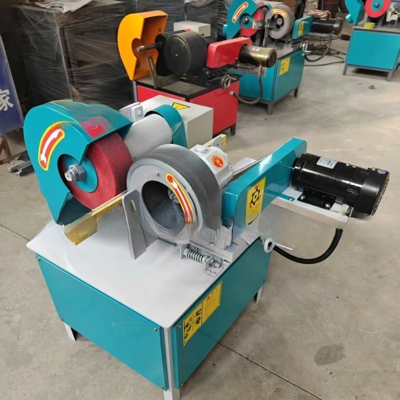 Automatic Stainless Steel round Tube Polishing Machine Centerless External Grinding Wire Drawing Polishing Machine