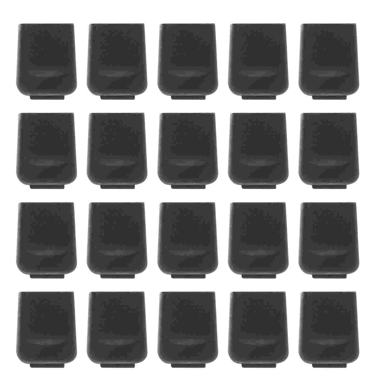 

20 Pcs Drawstring Tail Clip Strap Buckle Rope Backpack Raincoat Supplies Quality Plastic Clamp Fixed Fastener Sturdy