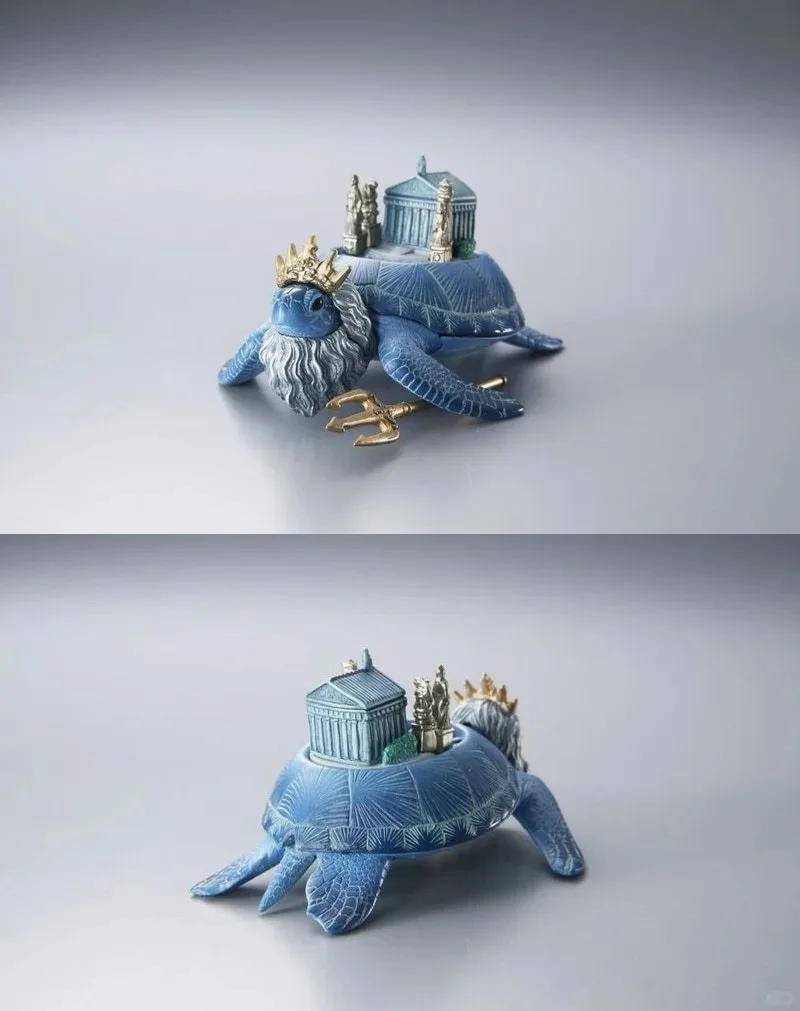 Preventa de Figura Coleccionable de Tortuga Continental de la Saga de Criaturas, Capítulo Terra, Modelo de Decoración