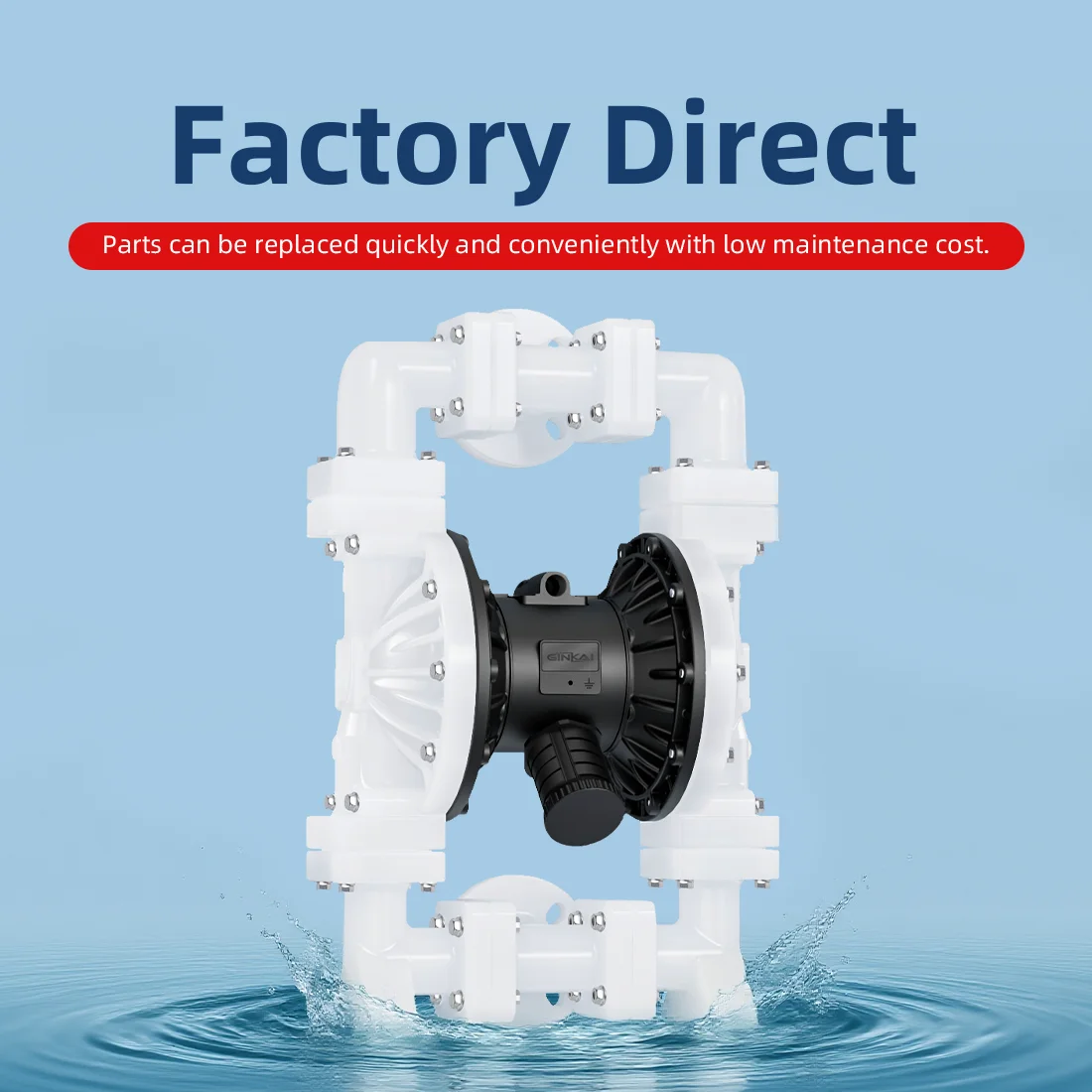 Agricultural Air Operated Pneumatic Diaphragm Pump Membran Sludge Sump Vacuum Mud Pump for Drilling air Pump Bomba De Diafragma