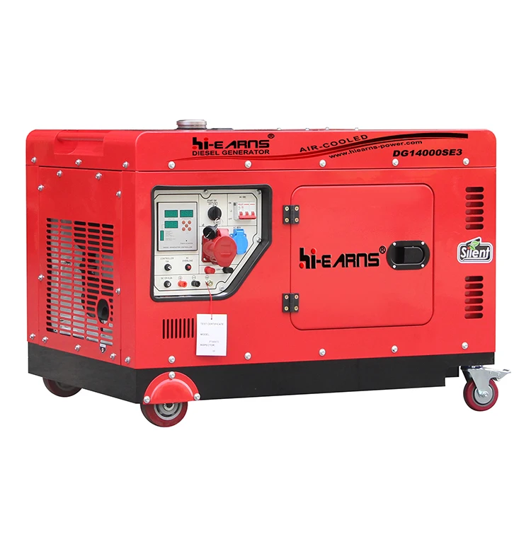 Hot sale 8KW 10KW 12KW super silent 1105F engine 50HZ 380V 400V three phase die·sel generator