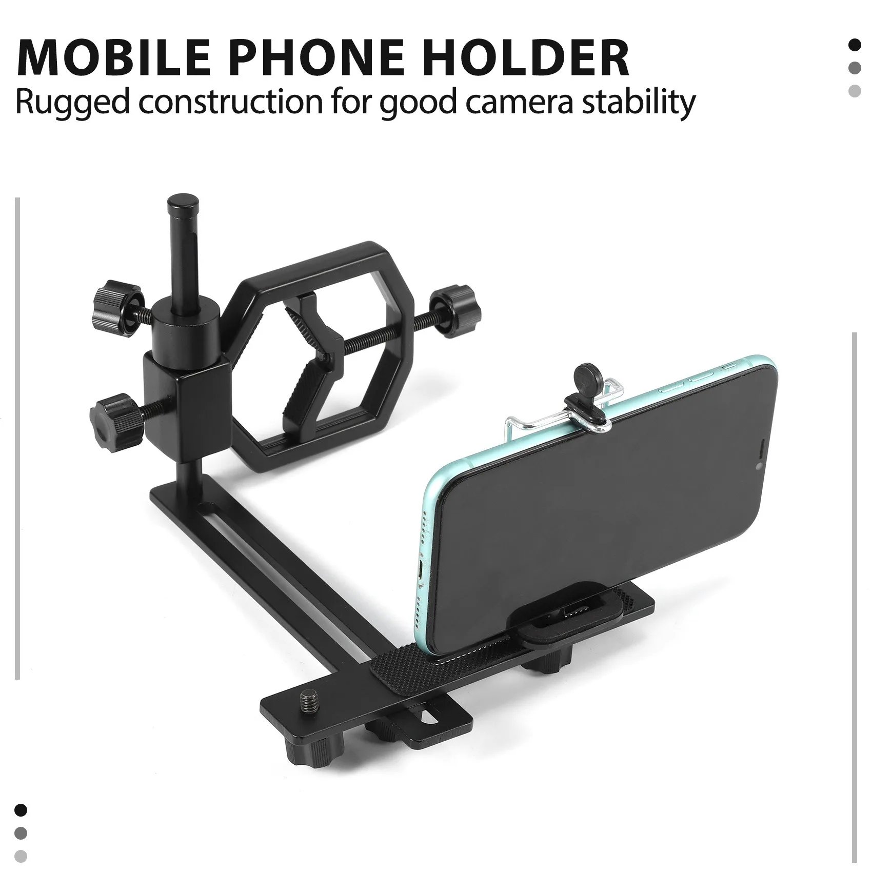 Telescopic Universal Digital Camera Phone Bracket Telescope Adapter