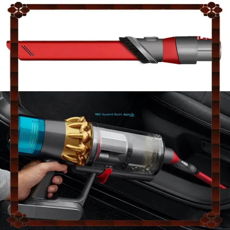 For Dyson V7 V8 V10 V11 V12 V15 Vacuum Cleaner Parts Traceless Dust Removal Soft Brush+Crevice Cleaning Brush+Hose+Switch Lock