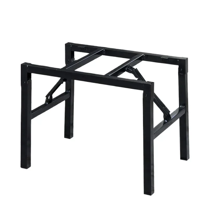 Foldable Table Leg Supports Dining Table Frames Thickened Reinforced Spring Legs Heavy-Duty Stable U-Shape Contemporary Design