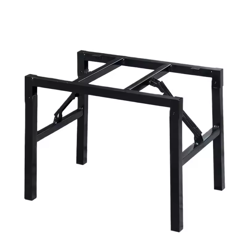 Foldable Table Leg Supports Dining Table Frames Thickened Reinforced Spring Legs Heavy-Duty Stable U-Shape Contemporary Design - Image 6