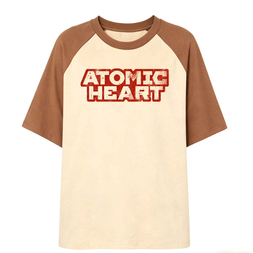 Atomic Heart top tees shoujo streetwear vintage Psychedelic funny top tees emo aesthetic anime dollette party
