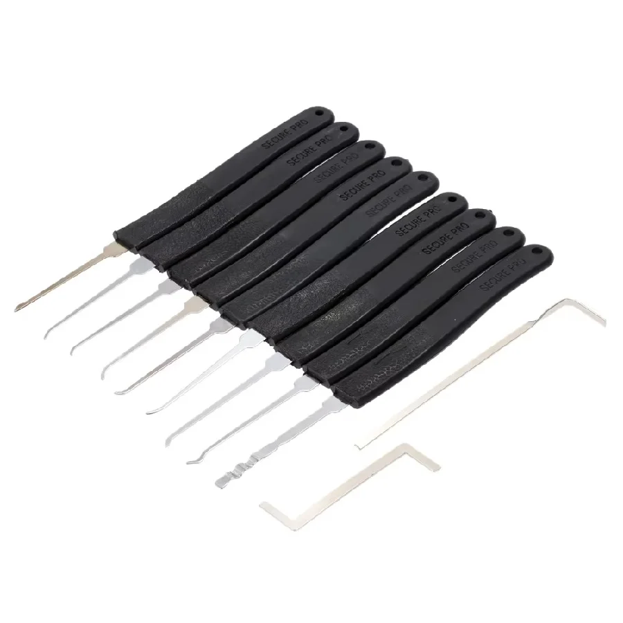 Door Lock Pick Quick Opener Tools Set Professional Locksmith Tool with 2 Little Wrenches Home \u0026amp Living