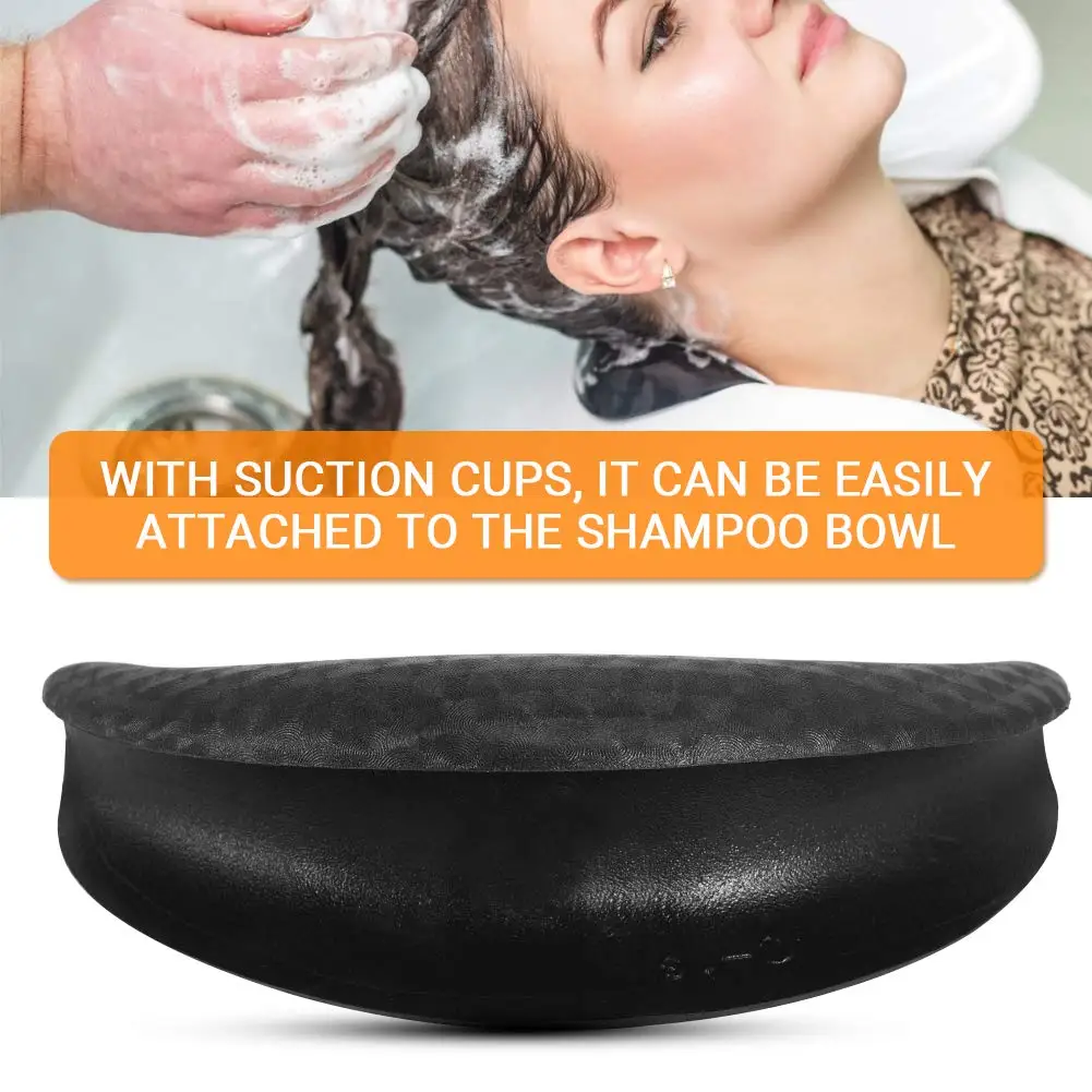 Silicone Hair Washing Sink Cushion Shampoo Gel Neck Cushion Hair Cleaning Headrest Pillow Barbershop Use Shampoo Salon Tools