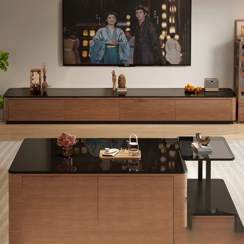 Floor Wooden Tv Stand Minimalist Cabinet Storage Nordic Tv Stand Luxury Modern Design Shelf Muebles De Sala Bedroom Furniture
