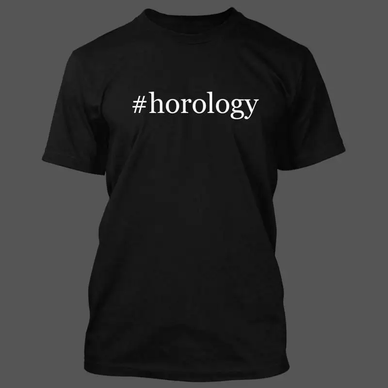 

Мужская забавная футболка Horology, новая редкая