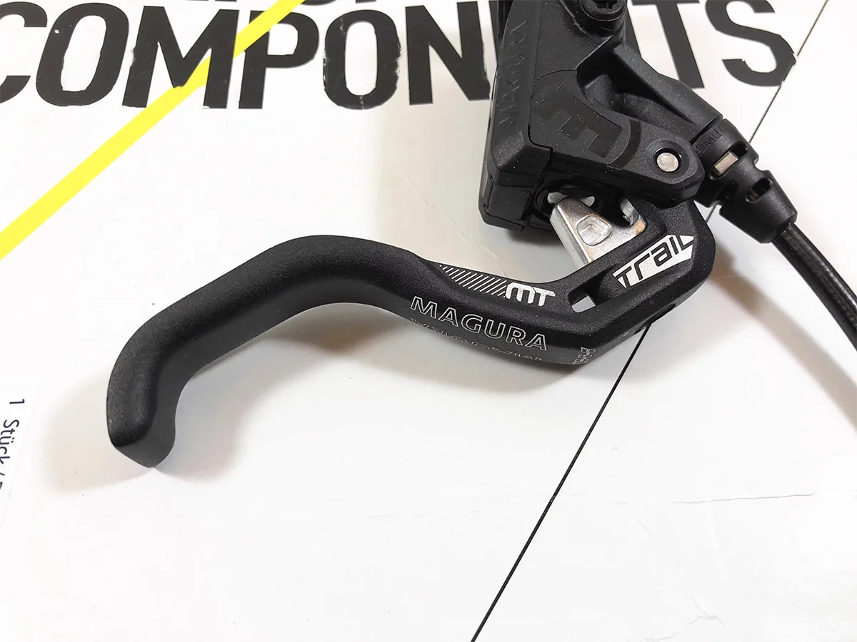 Magura MT TRAIL SPORT Hydraulic brake 4 front pistons for maximum brake power 2 rear pistons for perfect modulation