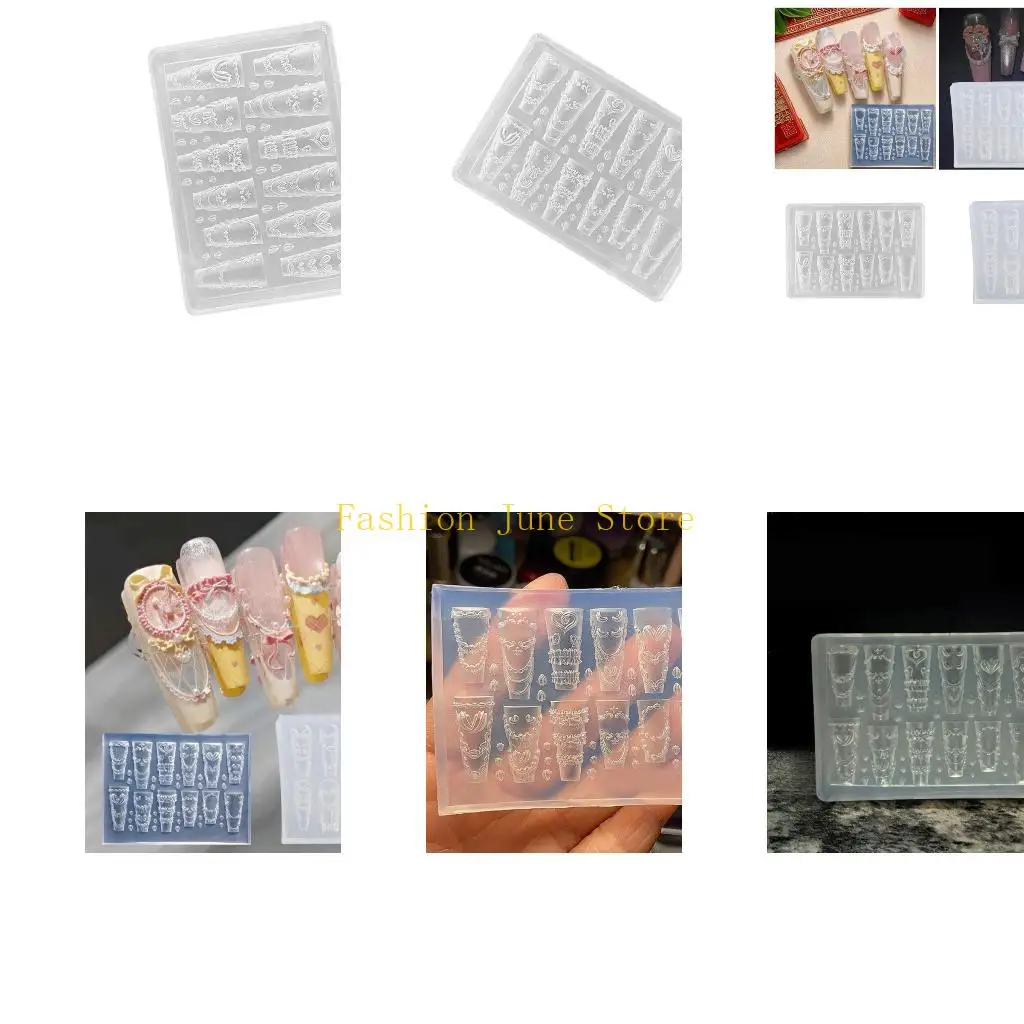 

N5KA Reusable Soft Silicone Template For Handmade Jewelry And Accessory Making