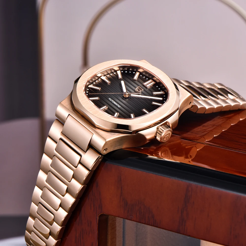 PAGANI DESIGN Rose Gold Automatic Mechanical AR Sapphire thumbnail 5