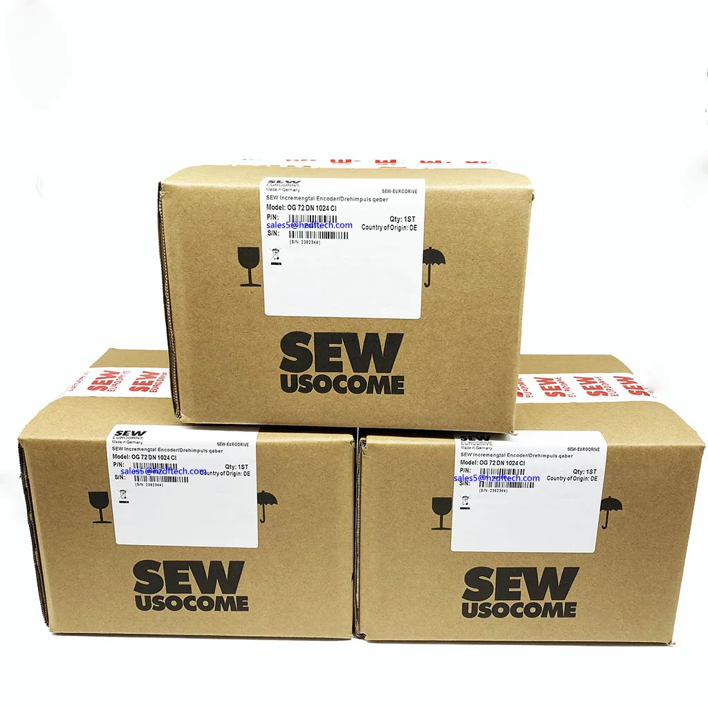 Brand New Original SEW EURODRIVE Incremental Encoder/Drehimpuls qeber 0G 72 DN 1024 CI in stock