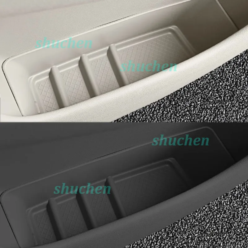 Car Door Storage Box for Huawei AITO M7 2024 Door Panel Storage Silicone Box Door Slot Container Interior Accessories