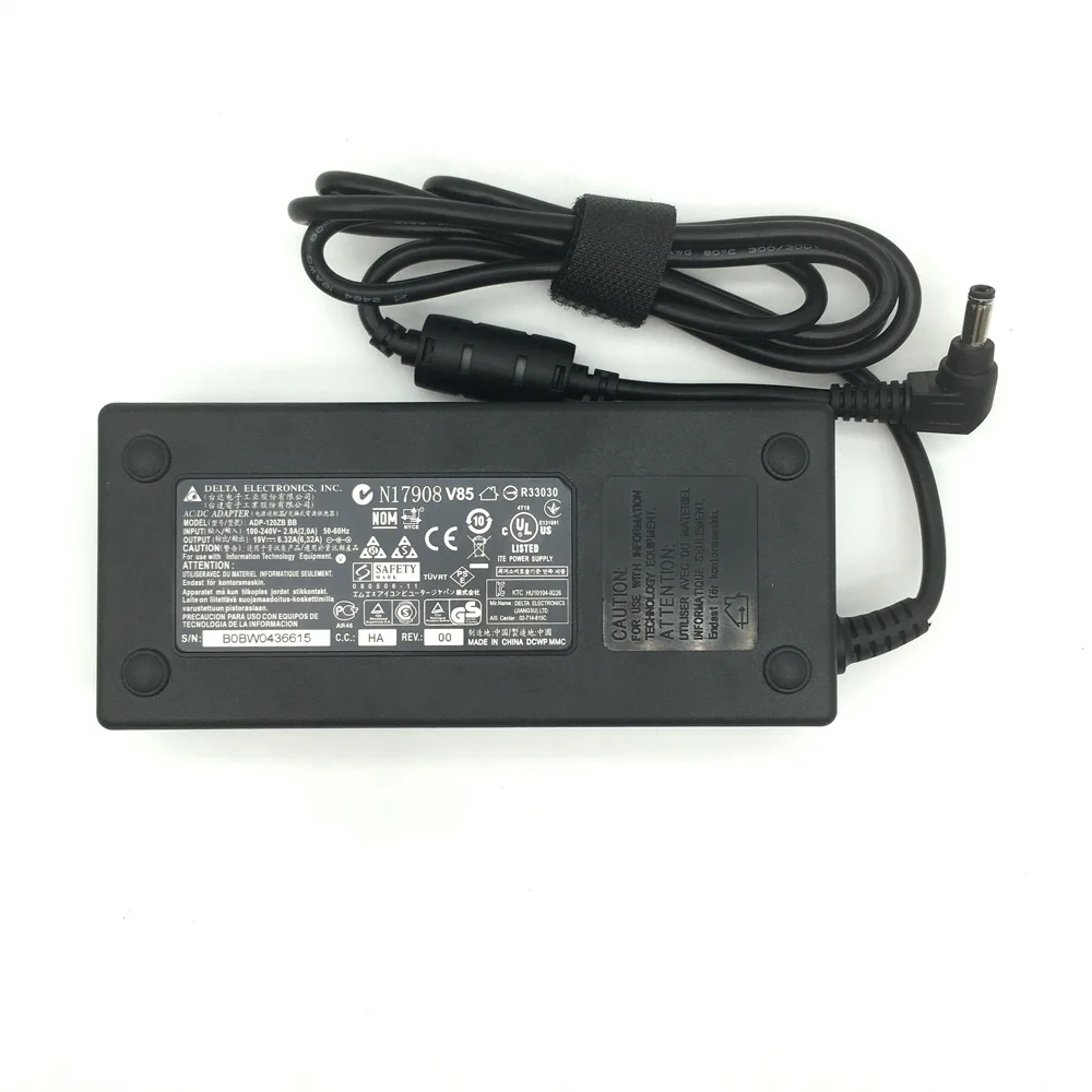 Оригинальный адаптер переменного тока 19 В, 6,32 А, 120 Вт ADP-120MH D, зарядное устройство для DELTA MSI GX600/MS-163A GX720/MS1722/163A GE700/EX410/GT640