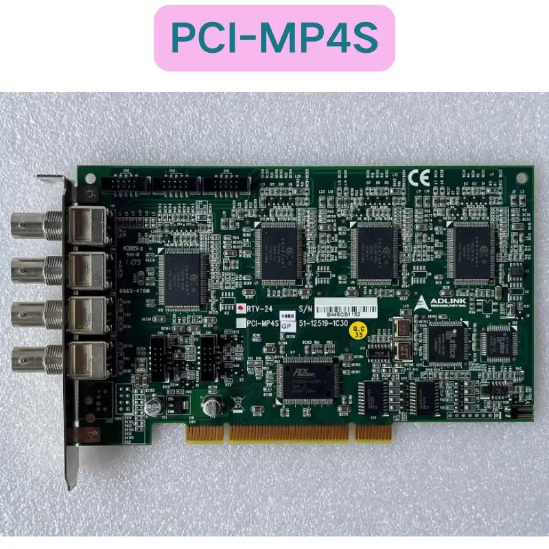 Second-hand RTV-24 PCI-MP4S 51-12519-1C30 Image acquisition card Functional test OK Fast delivery