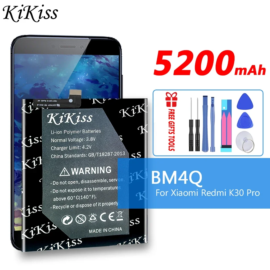 

Сменный аккумулятор KiKiss BM4Q для Xiaomi Mi Poco F2 Pro F2Pro/Redmi K30 Pro K30Pro