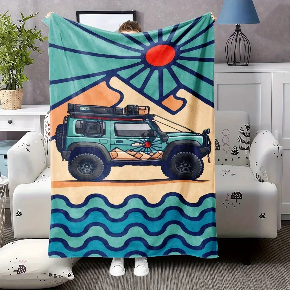 cobertor-de-la-com-tema-de-viagem-e-aventura-flanela-macia-calor-para-todas-as-estacoes-com-estampa-de-praia-no-deserto-azul-turquesa-laranja