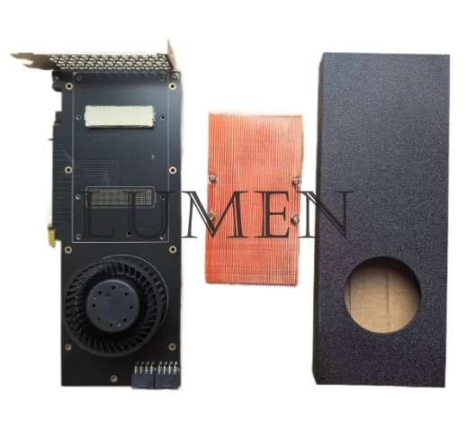 Applicable to  V100 SXM2 32g 16g To PCIE Adapter Card to PCIE adapter board pure copper cooling turbofan