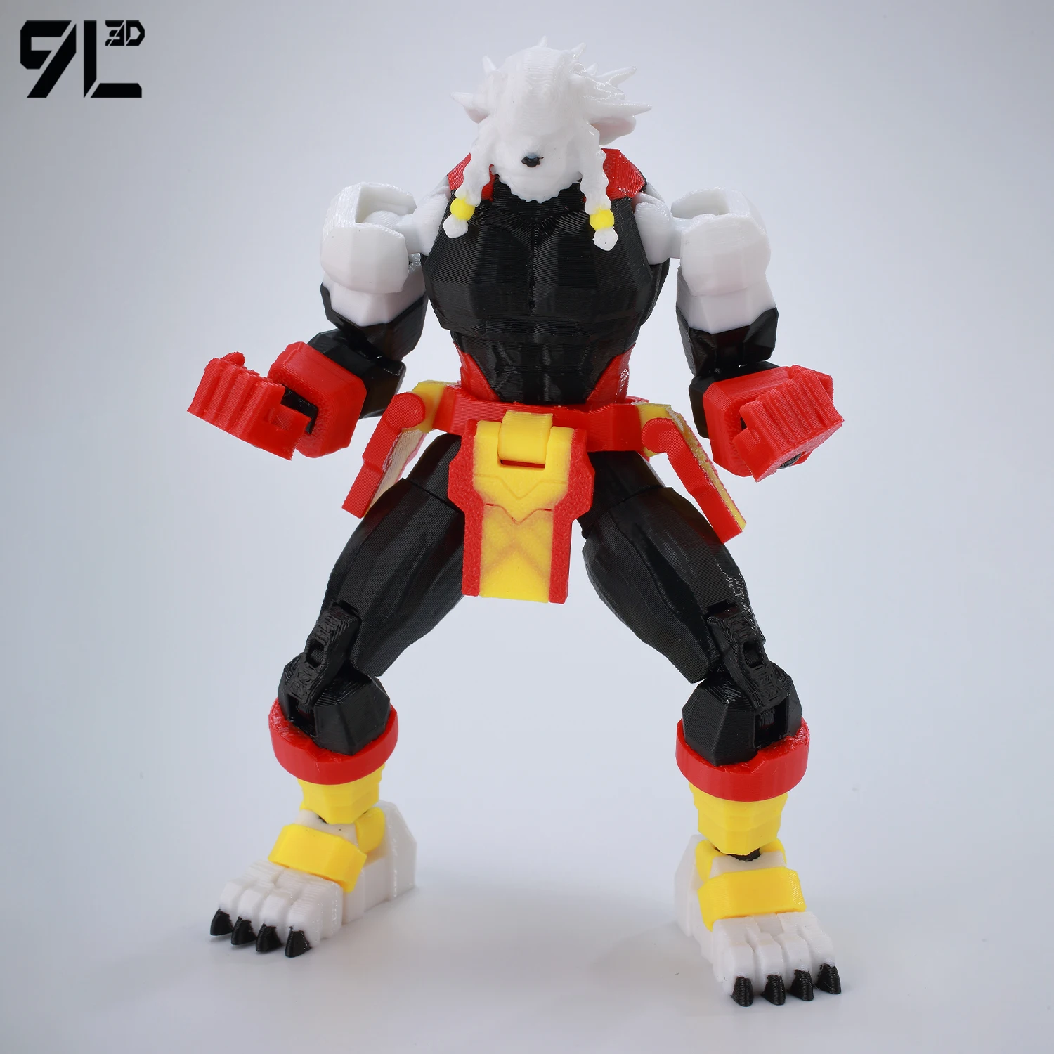 ​9L3D T13 Hero Invincible Boy Battle Roar Pose Berserk Figure LUCKY13 3D Printed Dummy13 Full Movable Collectible Toy Titan13​