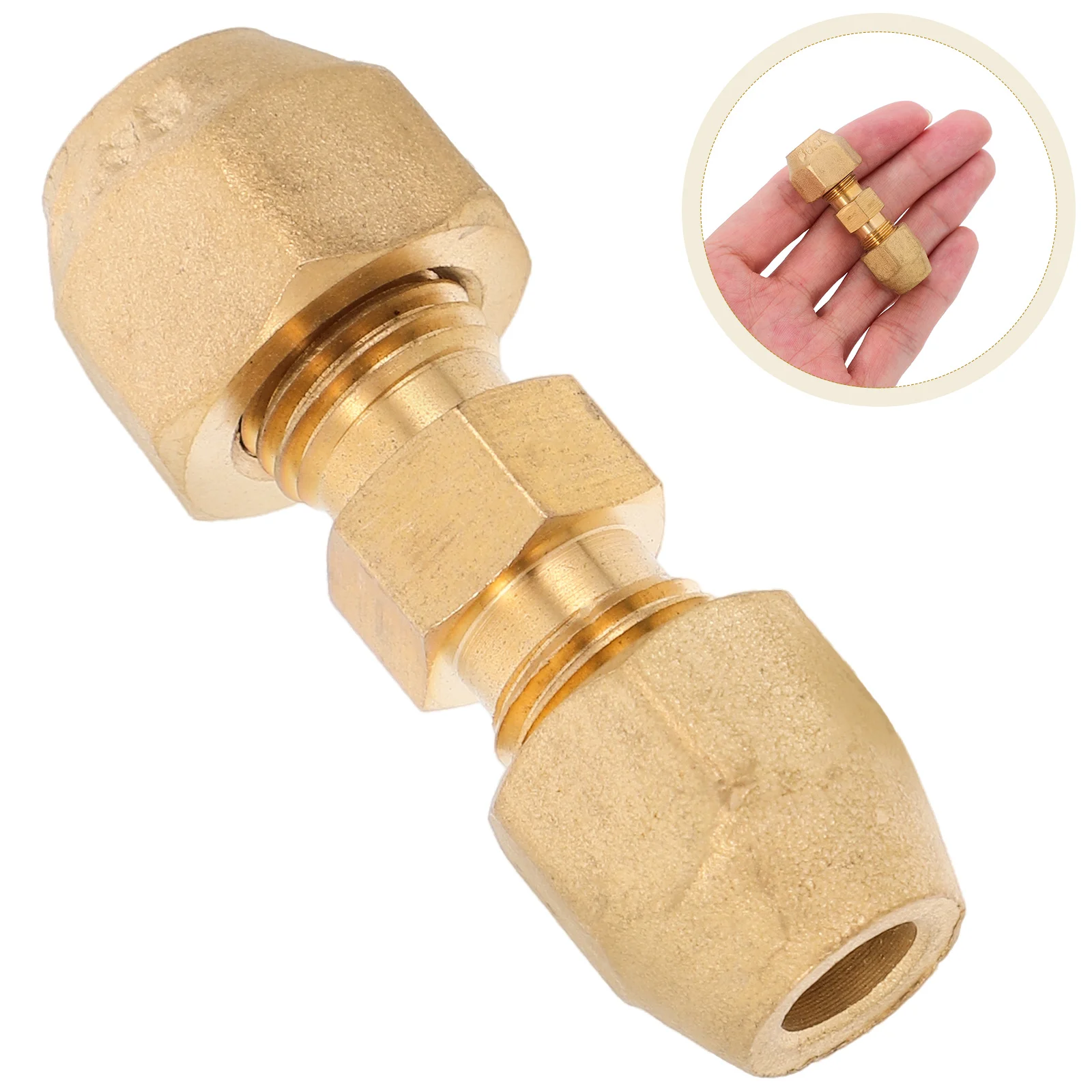 

Sturdy Copper Extension Joint Connector For Conditioner Durable Ac Tube Coupling Adapter Tight Secure Connection Air