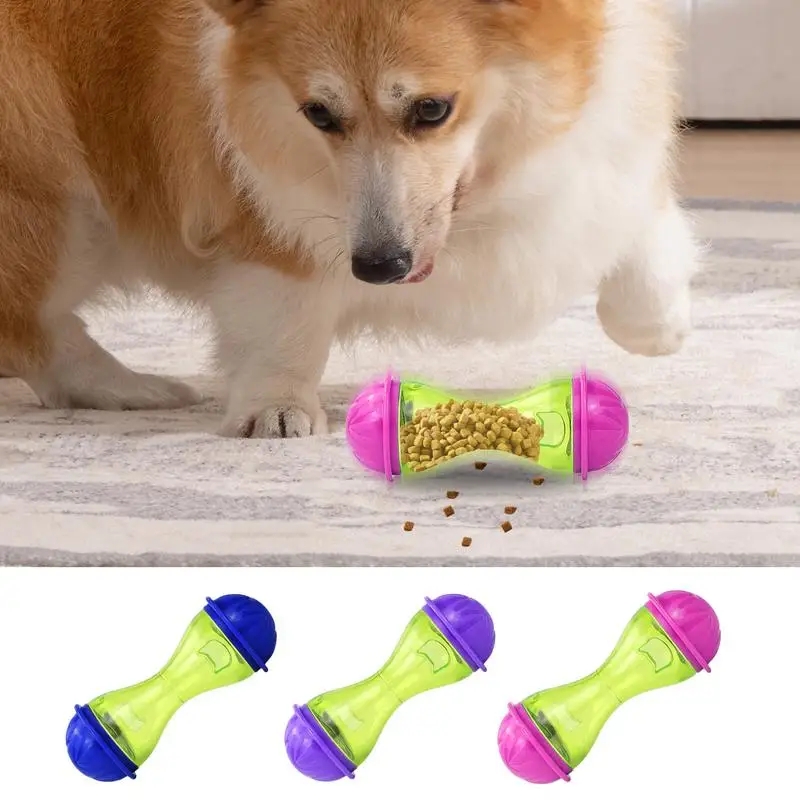 Dog Toys Increase Intelligence Elliptical Track Rolling Ball Leaky Food Develop Good Habits Sturdy Durable Interactive Pet Toys