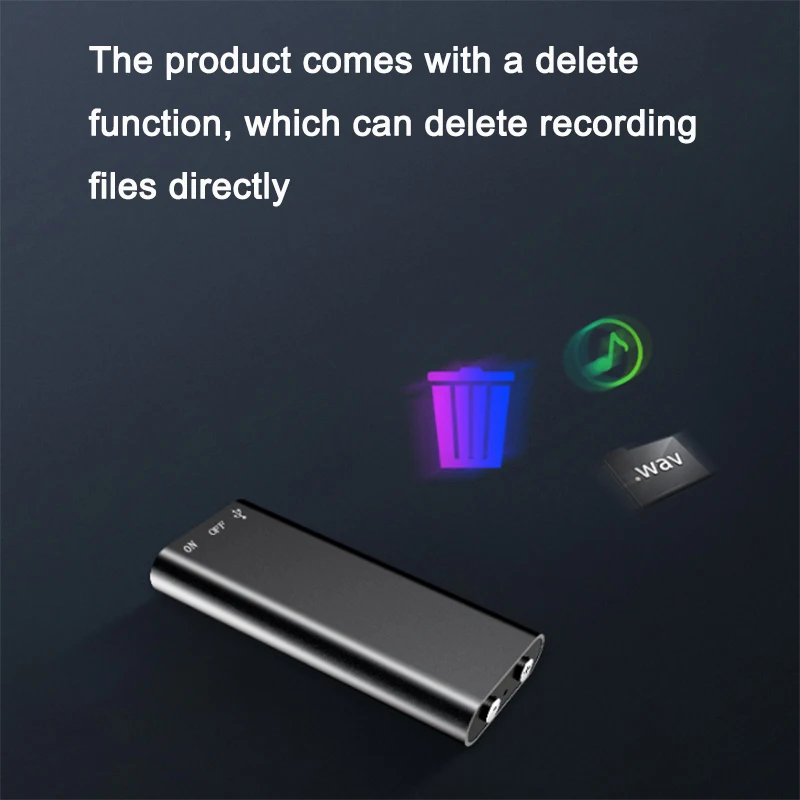 Smallest Mini USB Pen Voice Activated 16/32GB Digital Dictaphone Audio Voice HD Noise Reduce Recorder MP3 Player Recording WAV