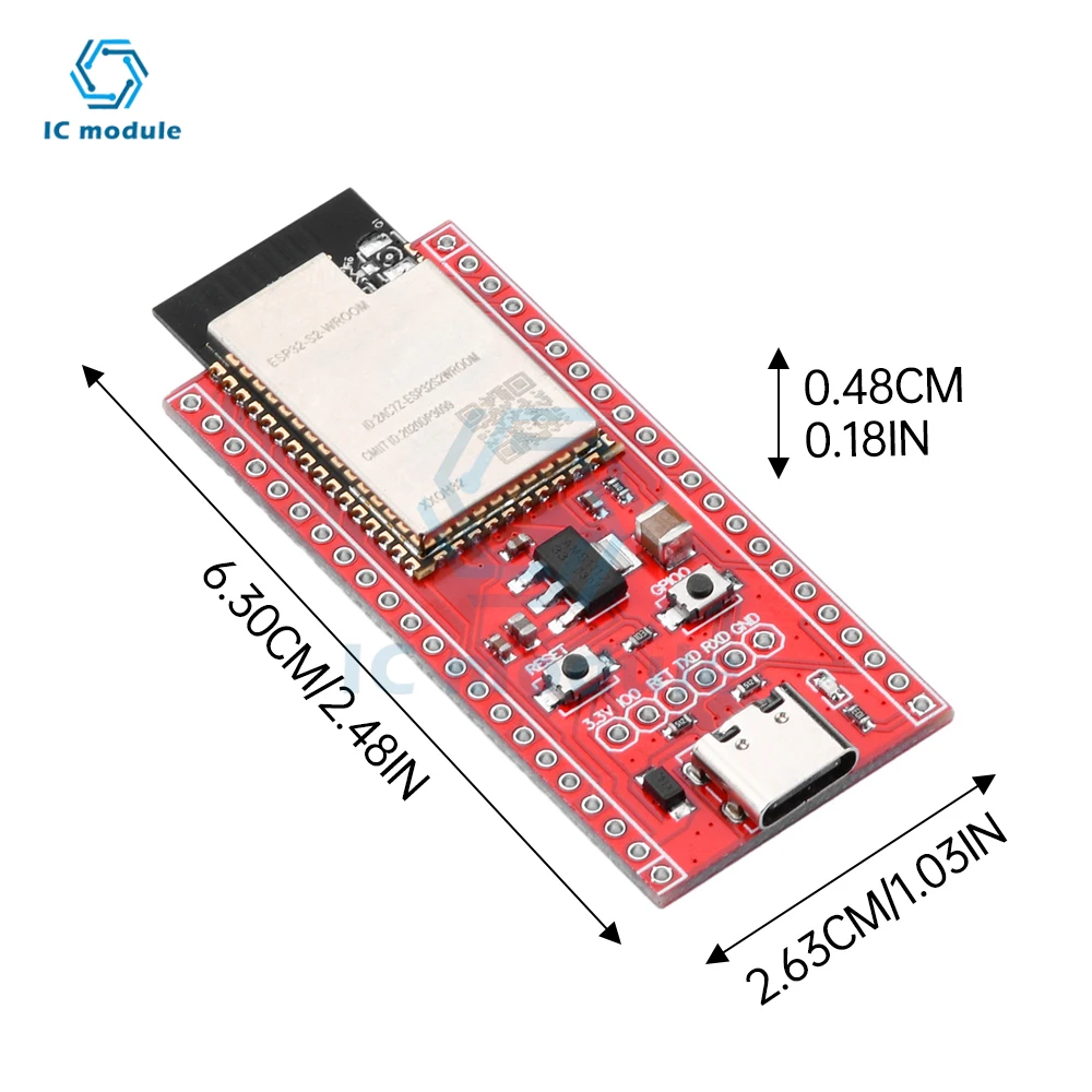 ESP32-S2 DevKit Development Board Core Board Equipped With ESP32-S2-WROOM Single Core IoT Module