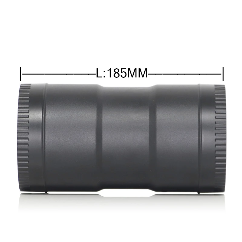 hon&gu an 4-inch Straight Through Duct Fan Plastic Inline Duct Fan for Greenhouse