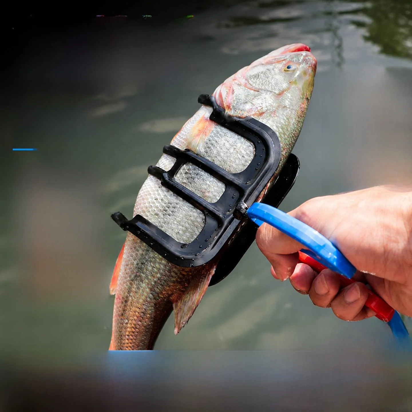 pinca-de-pesca-metalica-para-controle-de-peixes-sem-lesoes-nas-maos-antiderrapante-fixacao-segura-acessorios-de-pesca-su