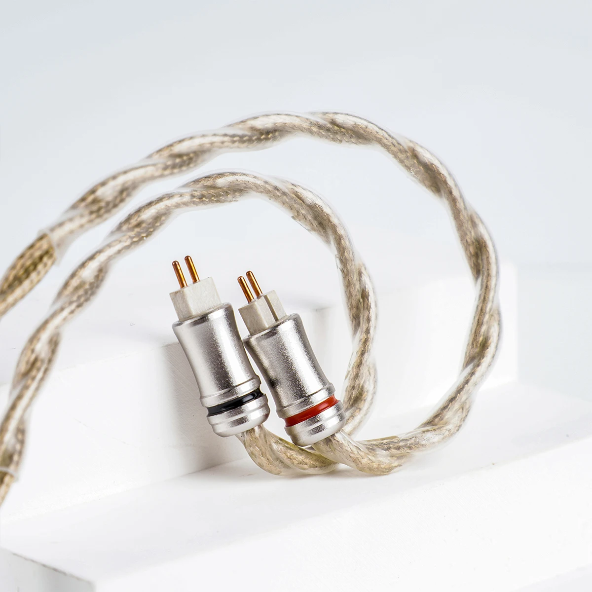 NICEHCK GrSSound HiFi Earphone Cable 8N High Purity OCC Wire OFC Plug 2Pin for NX8 NX7MK4 F1 PRO Himalaya S15 4U Cloud Aria2 IEM