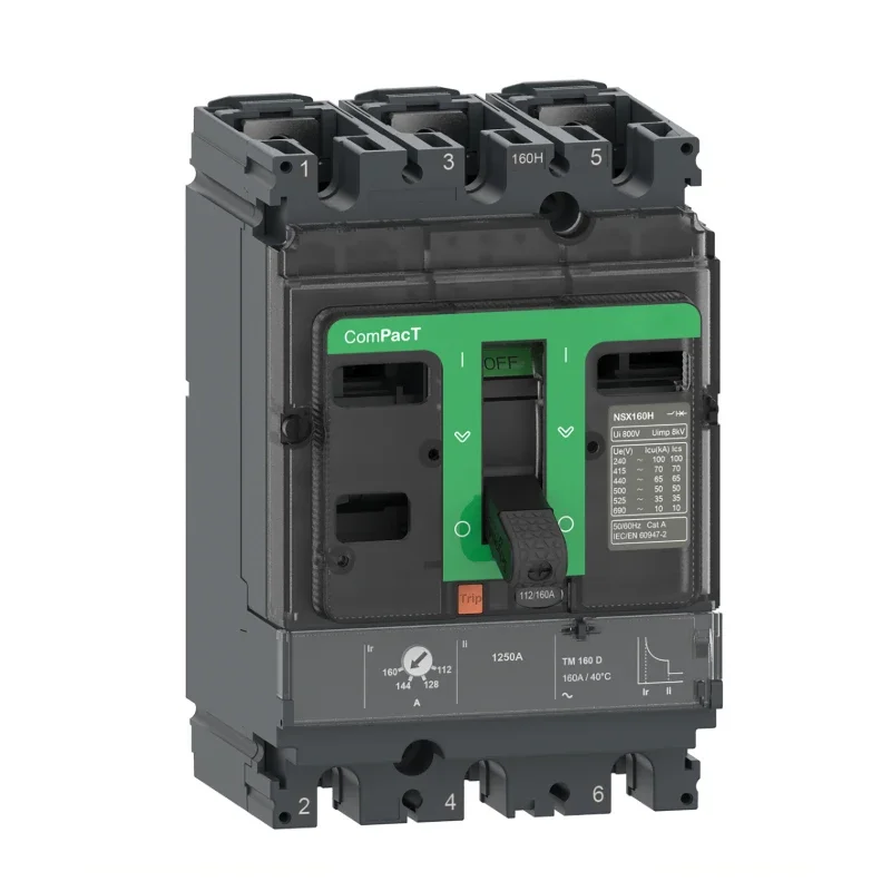 New Sch New Original C10N3TM080 Circuit Breaker Compact NSX100N Trip Unit PLC Programming Controller 128 I/O 380V