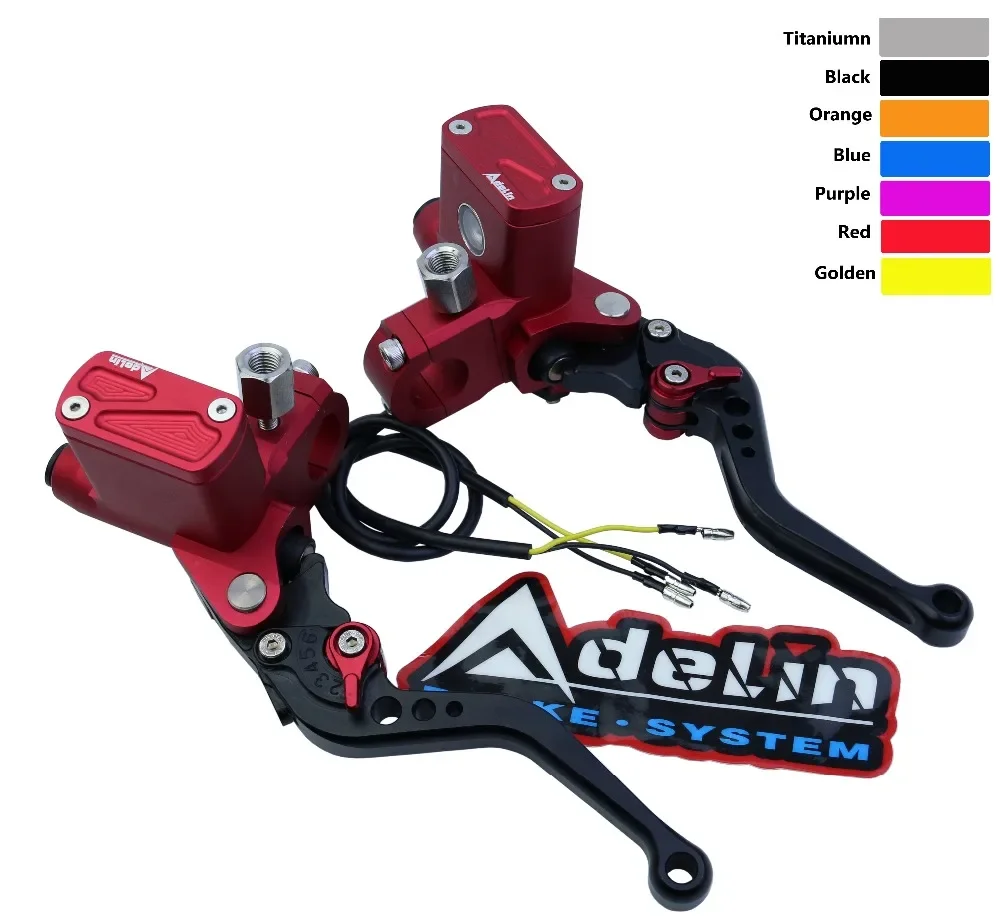 Adelin PX6 Brake Clutch Pump Lever Motorcycle Hydraulic Master Cylinder Accessories 7/8\