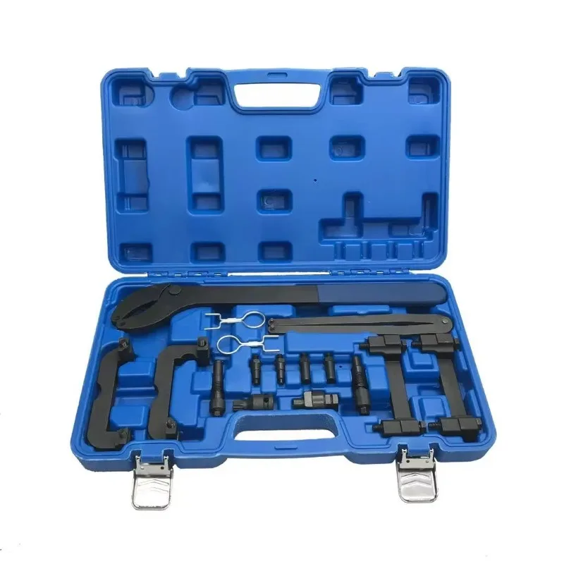 Kit d'outils de verrouillage de synchronisation d'arbre à cames de moteur, ensemble d'outils d'alignement de verrouillage de courroie d'arbre à cames Compatible pour VW Audi 2.4 2.8 3.2 4.2 3.0T